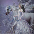 Fairy with Horse in Snow by Nene Thomas Dell Inspiron Skin